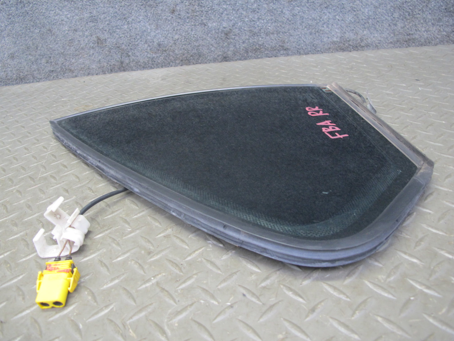 89-95 BMW E34 5-SERIES Sedan Rear Right Quarter Window Glass OEM