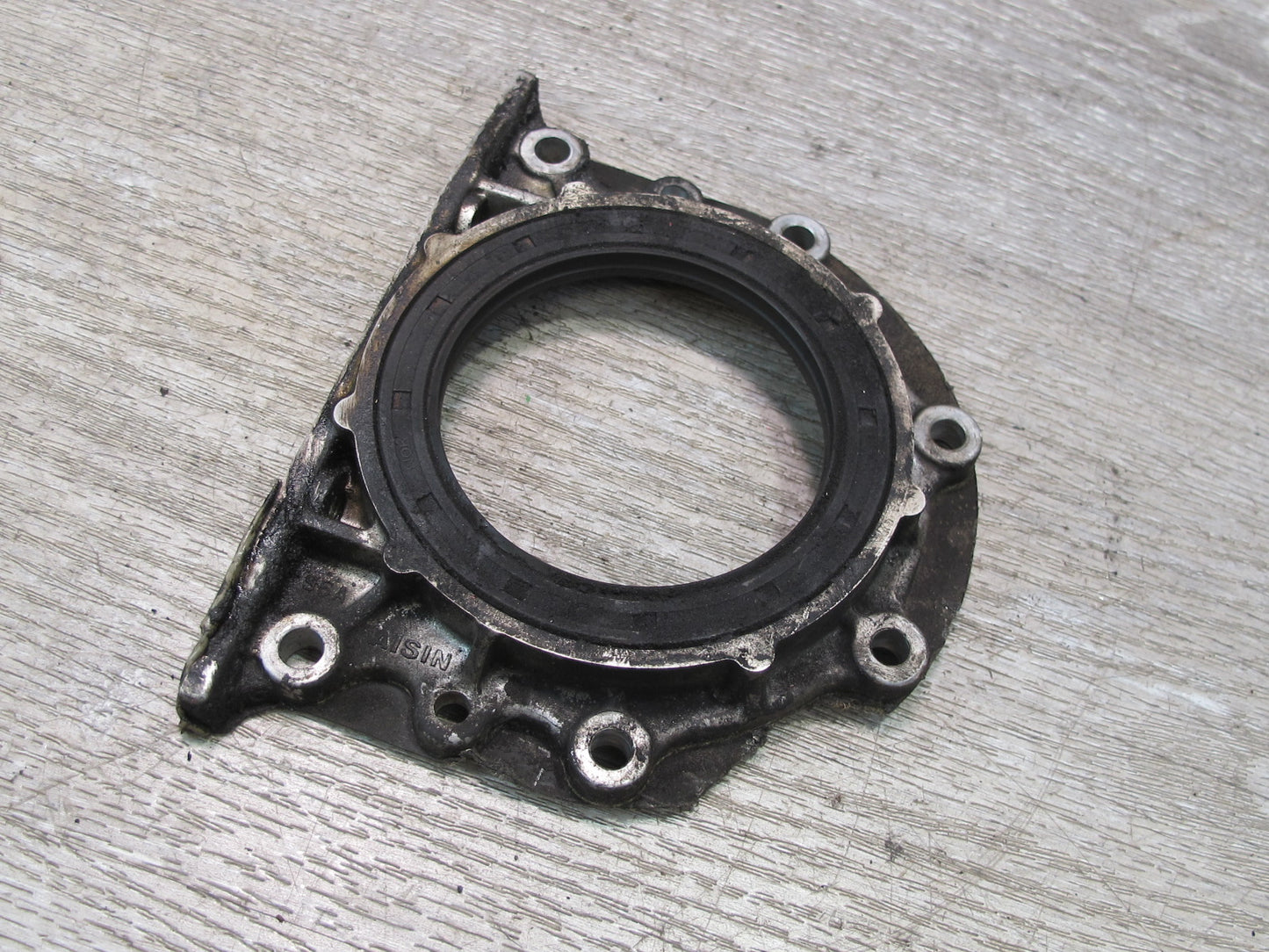 85-89 Toyota MR2 AW15 4AGELC Engine Rear Oil Seal Retainer OEM