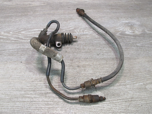 85-89 Toyota MR2 AW15 4AGELC M/T Clutch Slave Cylinder w Lines Assembly OEM