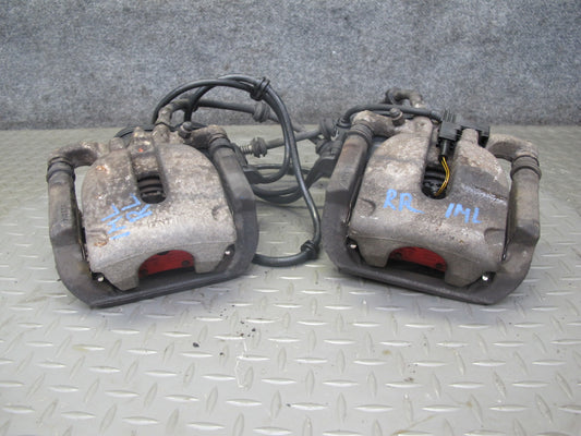 12-18 Mercedes W166 GLE ML AWD Set of 2 Rear Left & Right Side Brake Caliper OEM