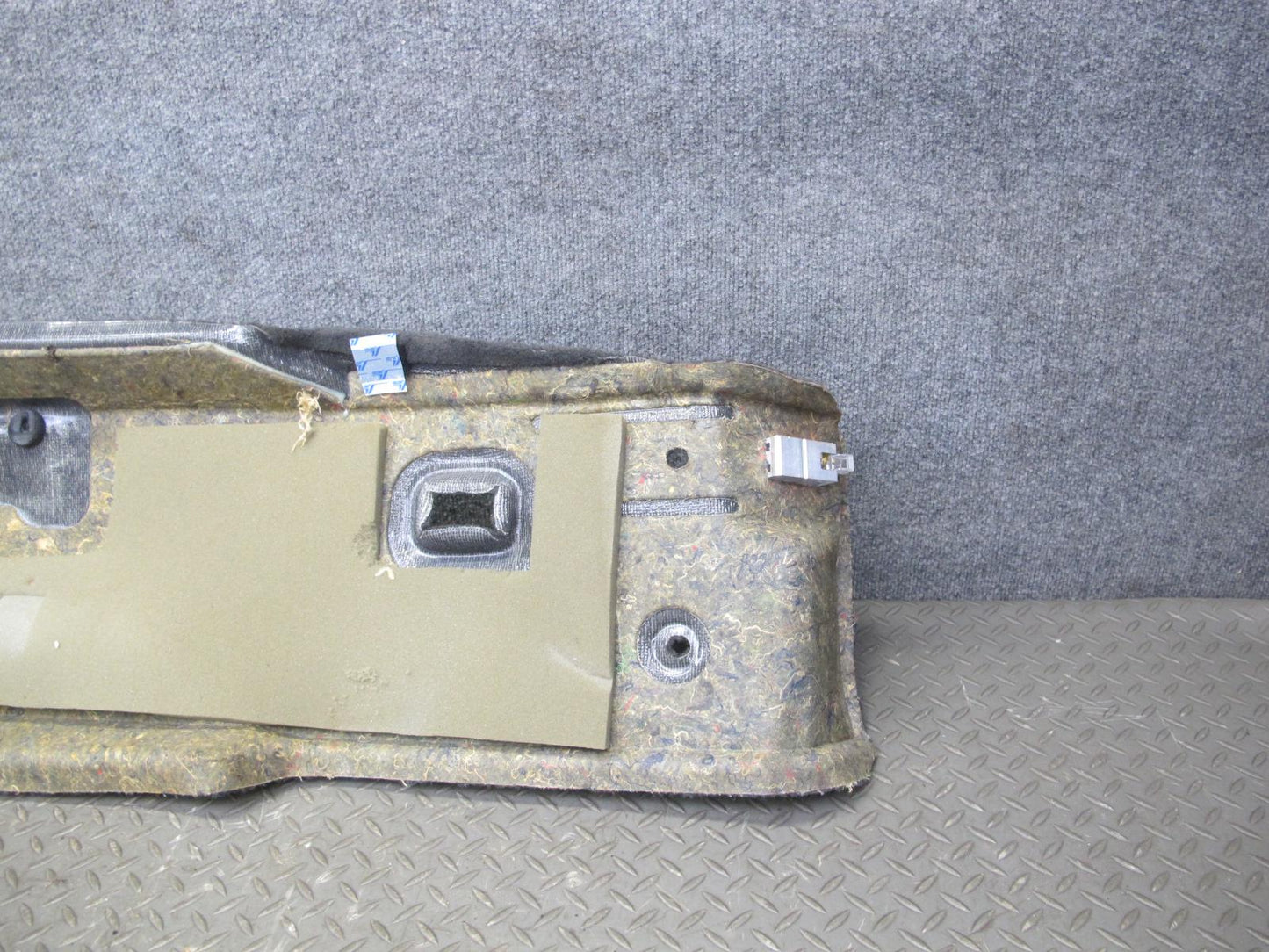 05-13 Chevrolet Corvette C6 Coupe Rear END Carpet Trim Panel 15821064 OEM