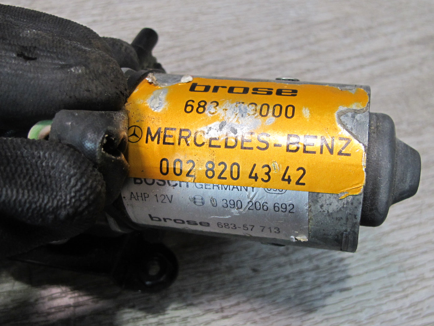 86-91 Mercedes W126 S-class Set of 2 Front Left Seat Adjust Motor OEM