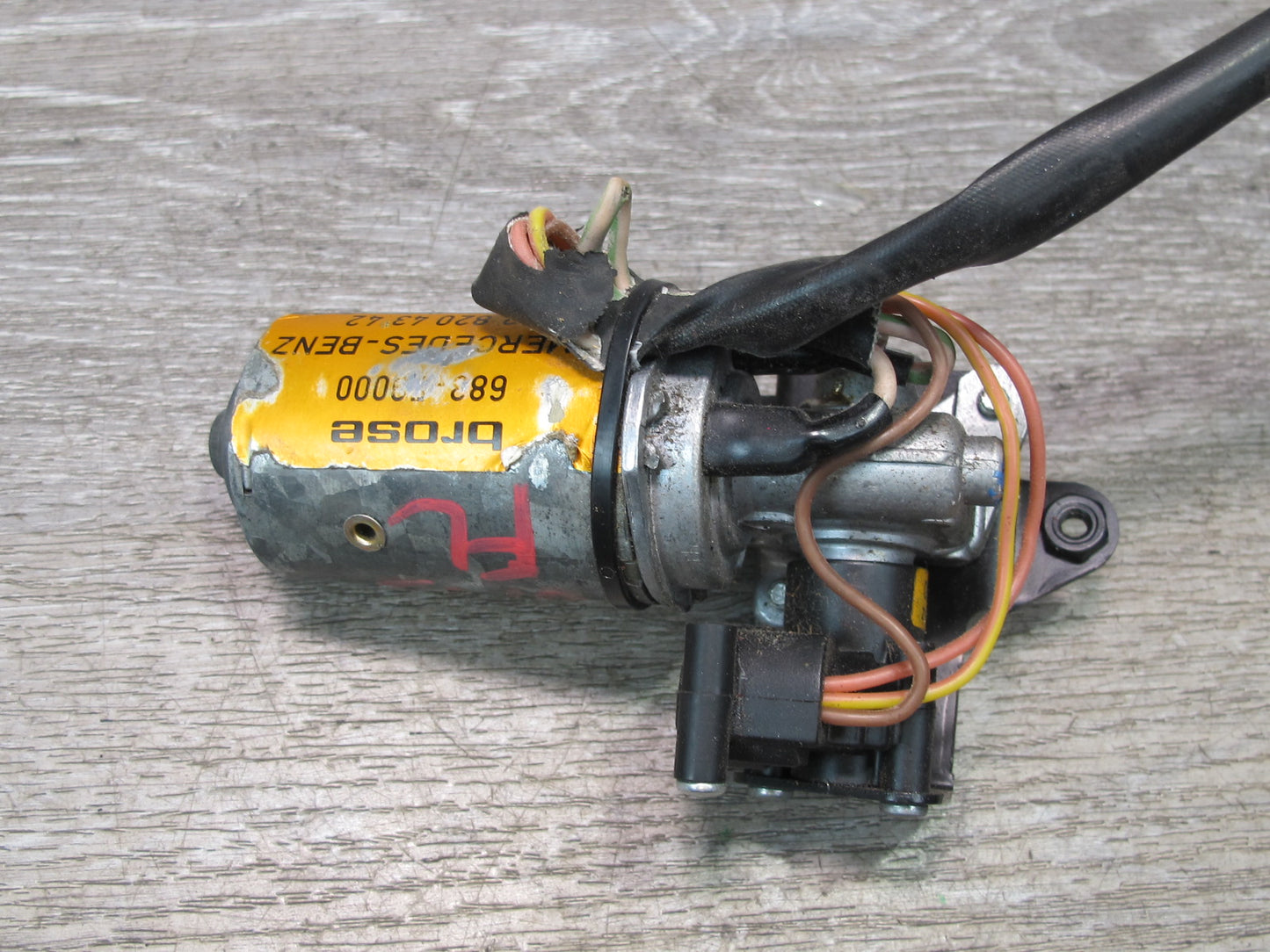 86-91 Mercedes W126 S-class Set of 2 Front Left Seat Adjust Motor OEM