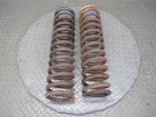 74-76 Mercedes W115 240D Set of 2 Front Left & Right Suspension Coil Spring OEM