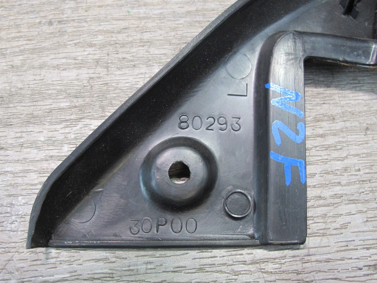 90-96 Nissan Z32 300ZX Left & Right Door Mirror Corner Trim Cover Panel Set OEM