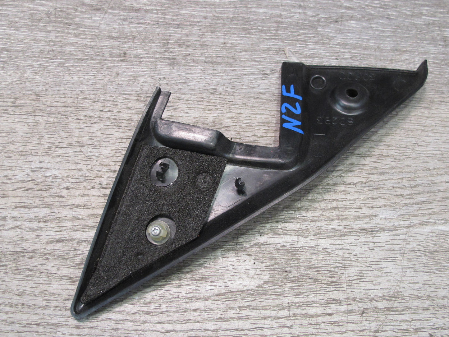 90-96 Nissan Z32 300ZX Left & Right Door Mirror Corner Trim Cover Panel Set OEM