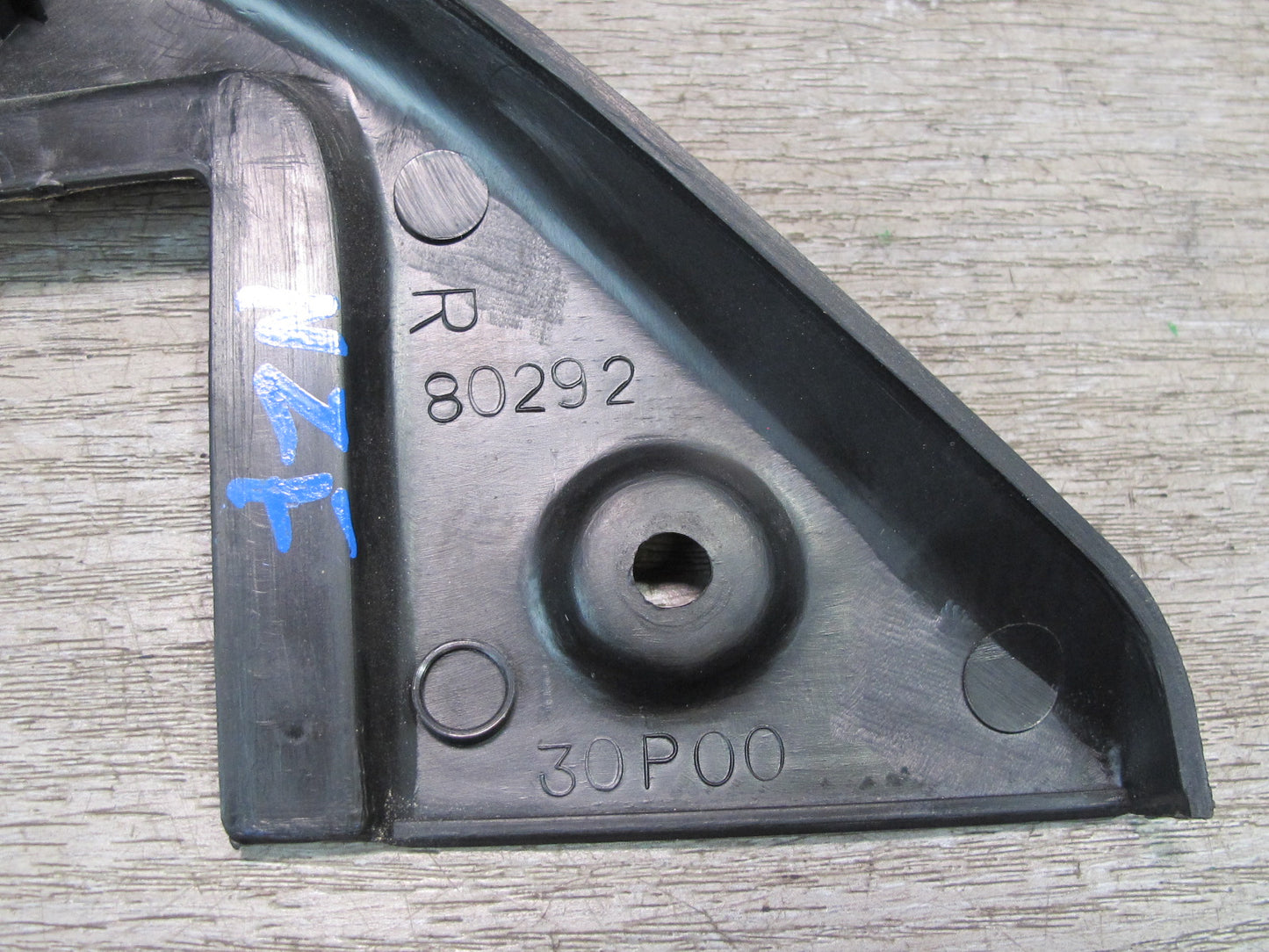 90-96 Nissan Z32 300ZX Left & Right Door Mirror Corner Trim Cover Panel Set OEM