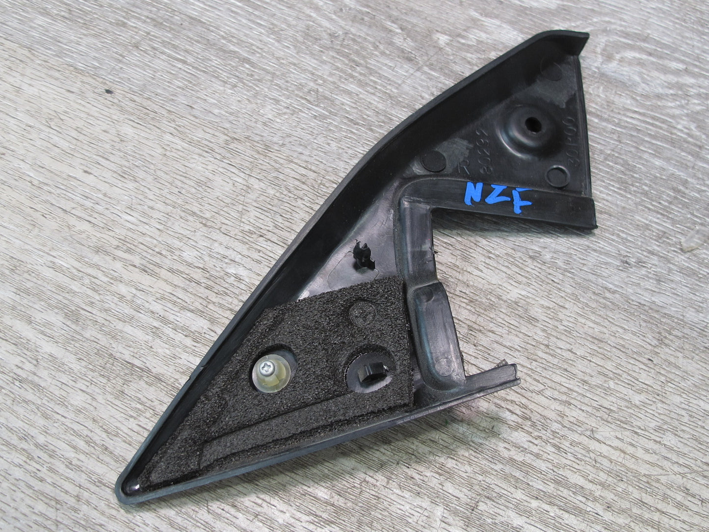 90-96 Nissan Z32 300ZX Left & Right Door Mirror Corner Trim Cover Panel Set OEM