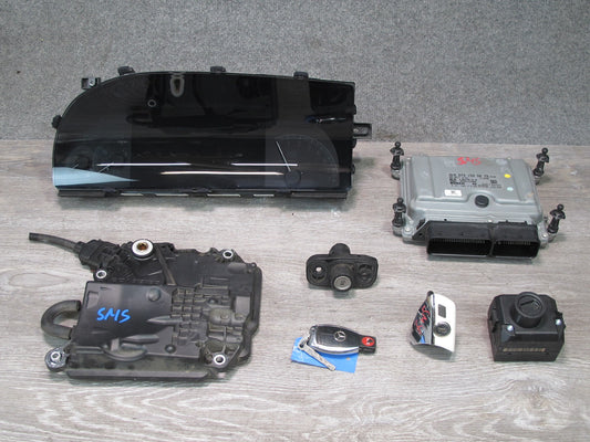 2007 Mercedes W221 S550 4MATIC M273 Engine ECU 722.9 TCU TCM Speedo Lock KEY Set