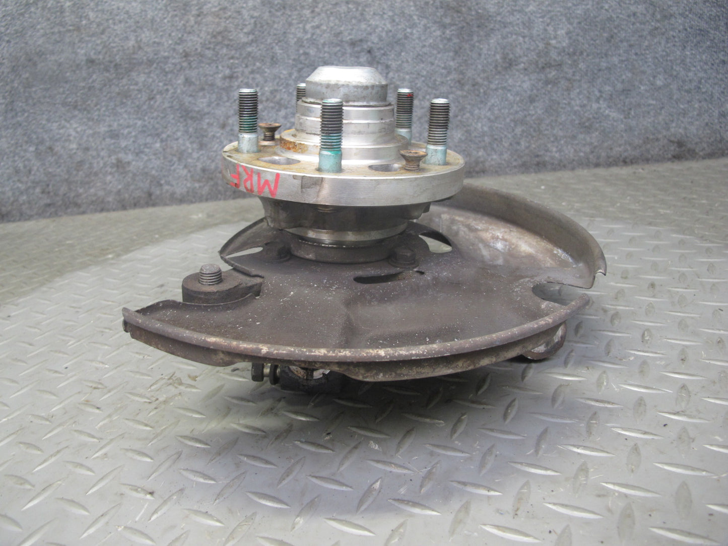 86-91 Mazda RX7 NON Turbo 5LUG Front Right Spindle Knuckle Wheel Hub Bearing OEM