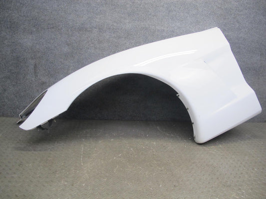 05-13 Chevrolet Corvette C6 Base Front Left Fender Shell Cover Panel White OEM