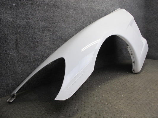 05-13 Chevrolet Corvette C6 Base Front Left Fender Shell Cover Panel White OEM