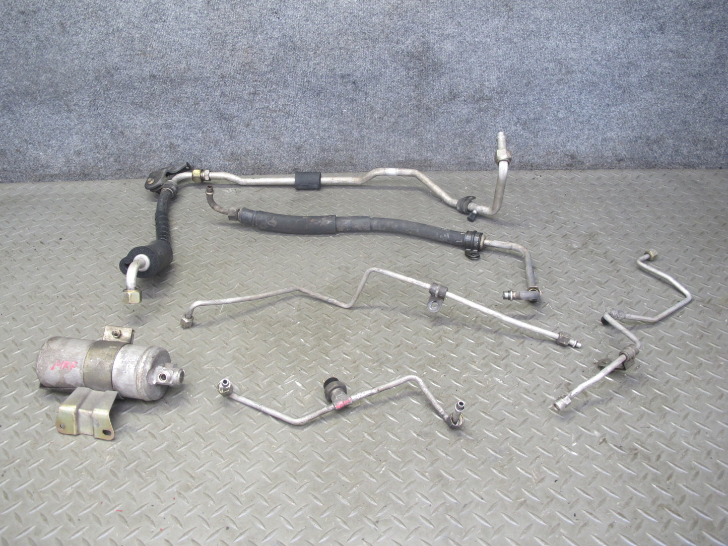 86-88 Mazda RX7 FC3S NON Turbo A/C Air Conditioning Hose Pipe Line Dryer Set OEM