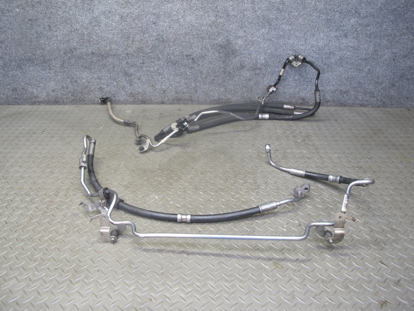 2008-2014 BMW E71 E72 X6 4.4L Engine Power Steering Line Hose Pipe Set