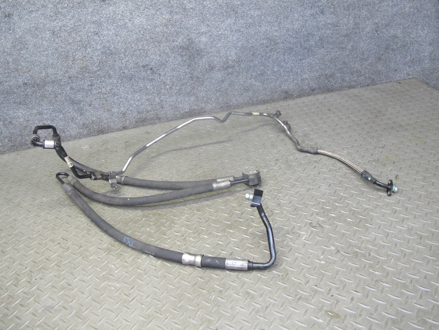2008-2014 BMW E71 E72 X6 4.4L Engine Power Steering Line Hose Pipe Set