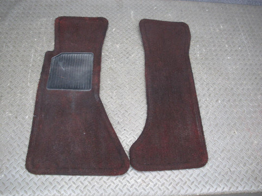 92-96 Chevrolet Corvette C4 Set of 2 Left & Right Carpet Floor MAT OEM
