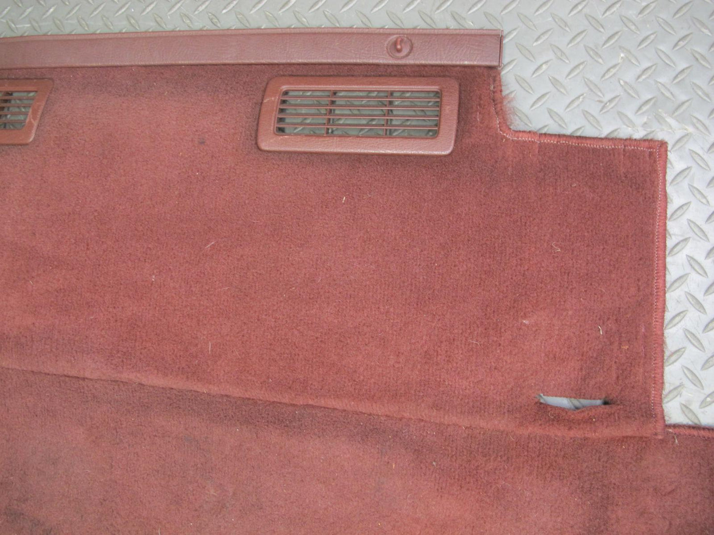 86-91 Mazda RX7 FC3S 2+0 Coupe Rear Trunk Floor MAT Liner Carpet Cover RED OEM
