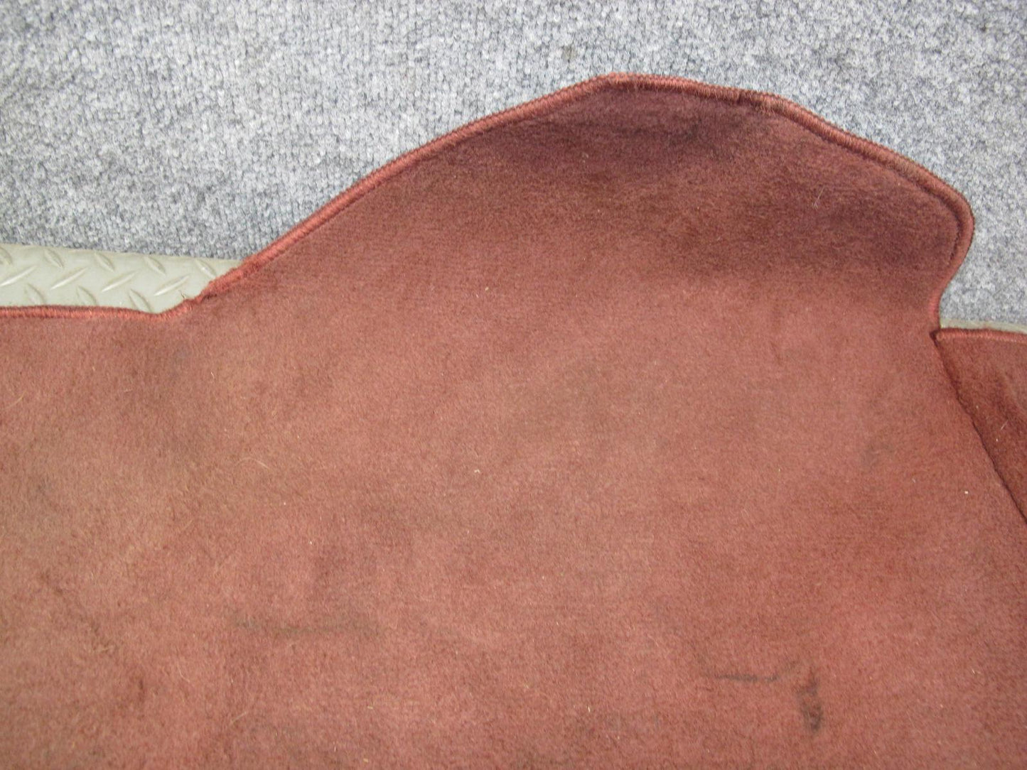 86-91 Mazda RX7 FC3S 2+0 Coupe Rear Trunk Floor MAT Liner Carpet Cover RED OEM