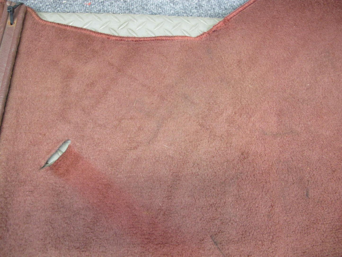 86-91 Mazda RX7 FC3S 2+0 Coupe Rear Trunk Floor MAT Liner Carpet Cover RED OEM