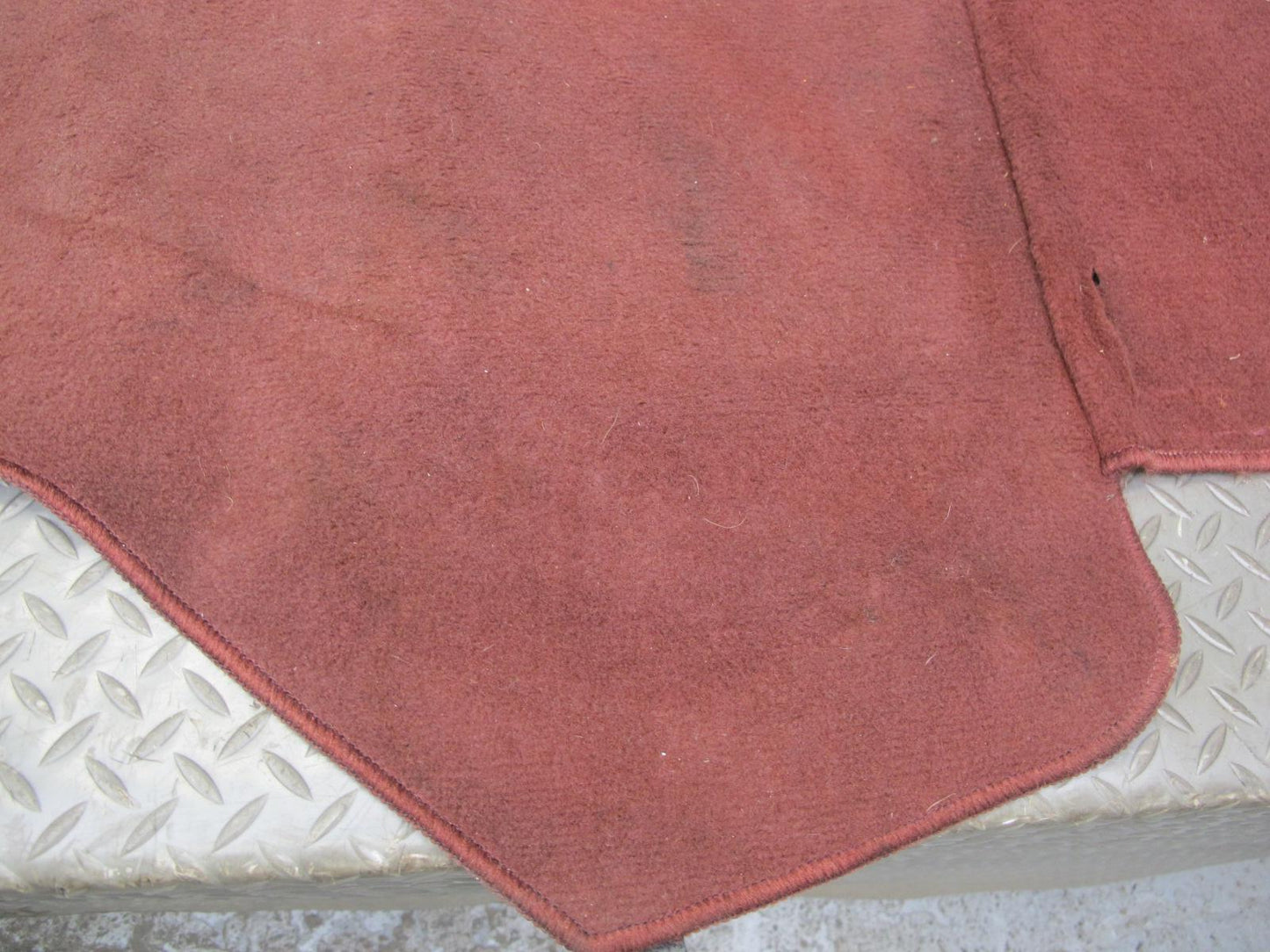 86-91 Mazda RX7 FC3S 2+0 Coupe Rear Trunk Floor MAT Liner Carpet Cover RED OEM
