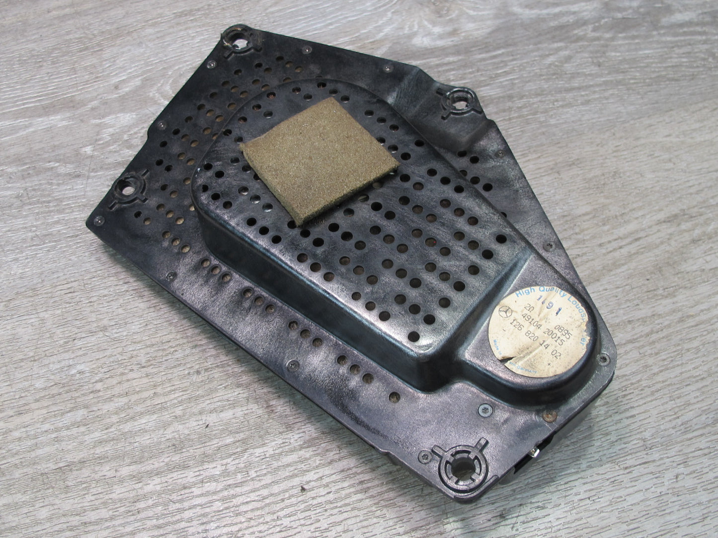 86-91 Mercedes W126 Set of 2 Front Left & Right Door Audio Speaker OEM