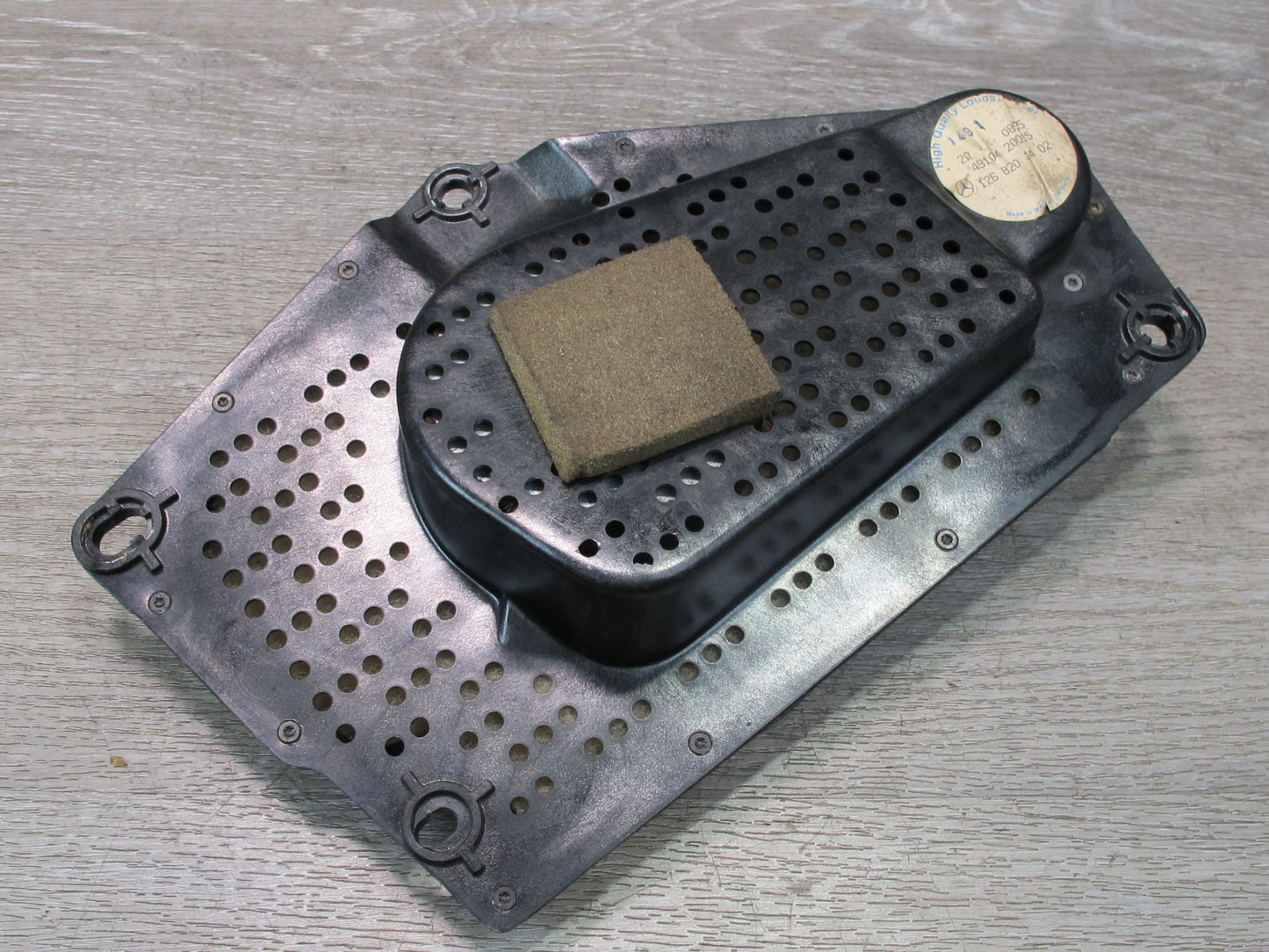 86-91 Mercedes W126 Set of 2 Front Left & Right Door Audio Speaker OEM