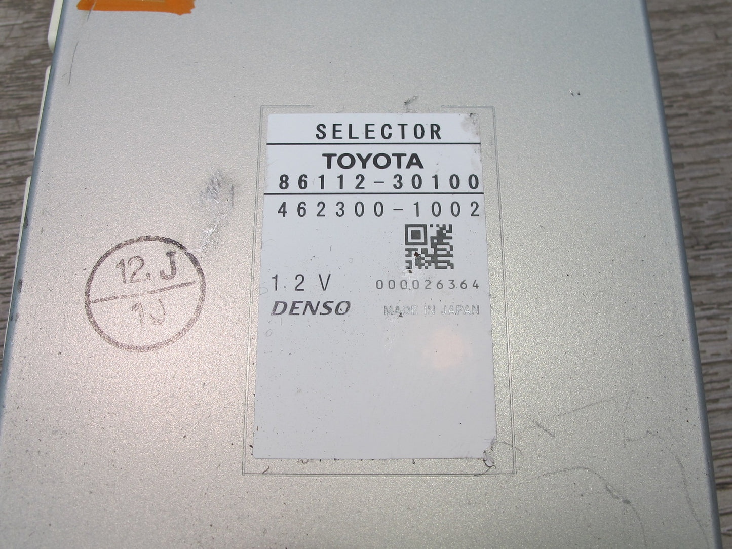 07-11 Lexus UVF46 LS600h LS460 Rear Camera Multi-display Selector Module OEM