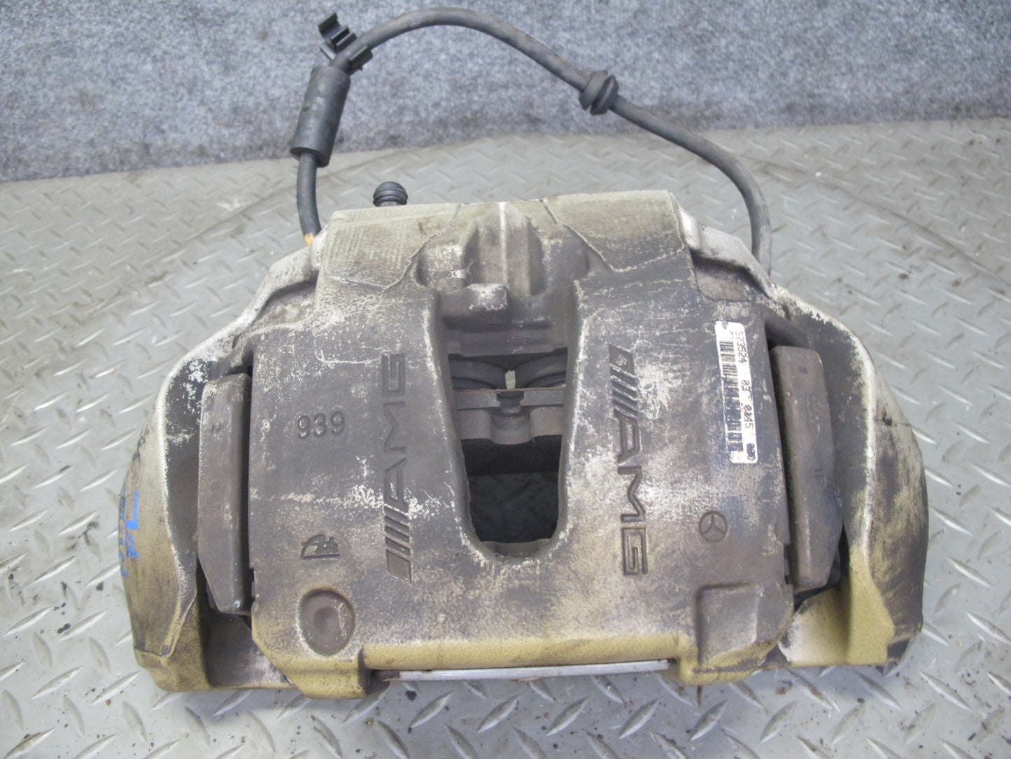 07-11 Mercedes W164 ML63 AMG Set of 2 Front Brake Caliper OEM