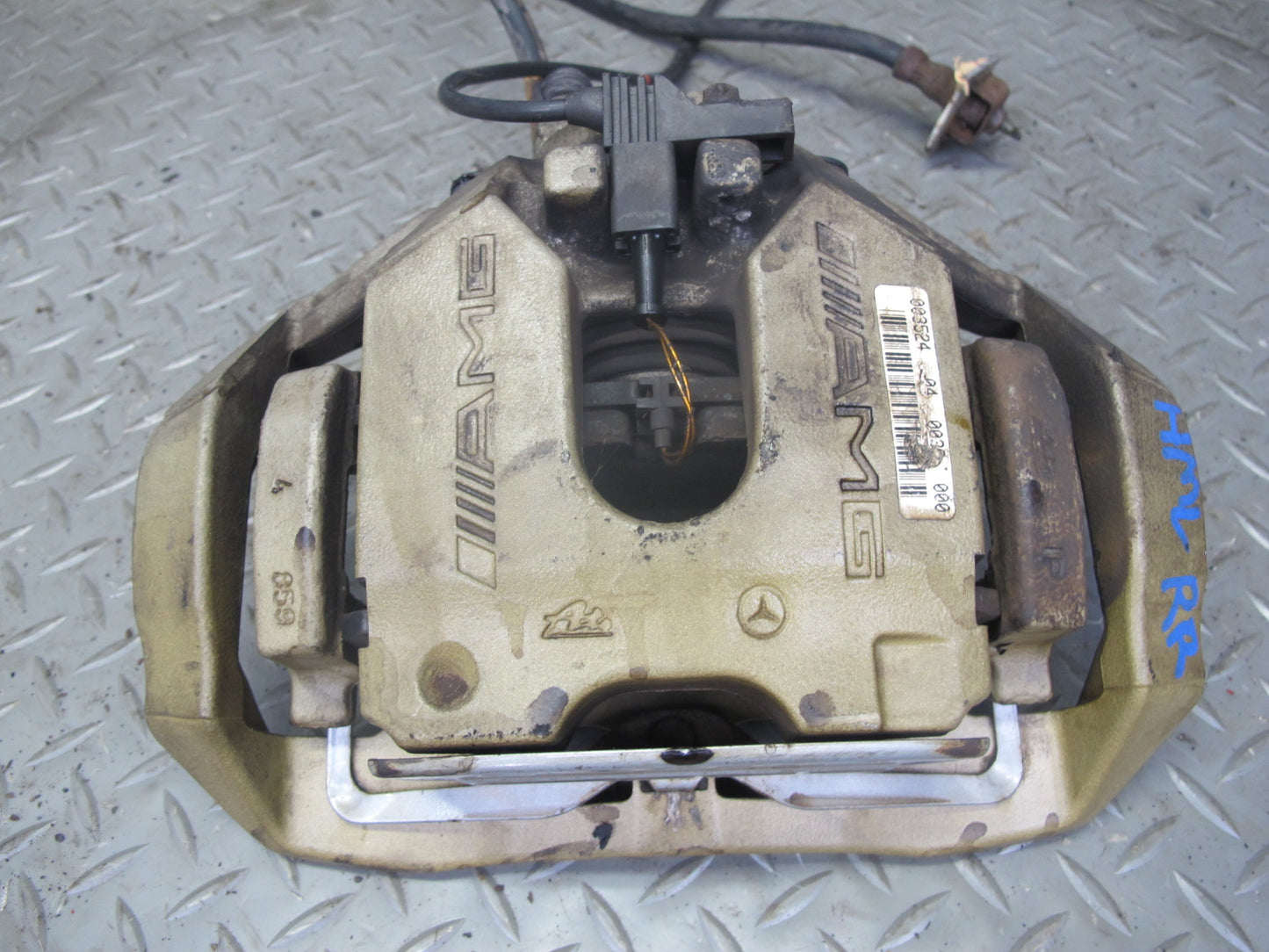 07-11 Mercedes W164 ML63 AMG Set of 2 Rear Brake Caliper OEM