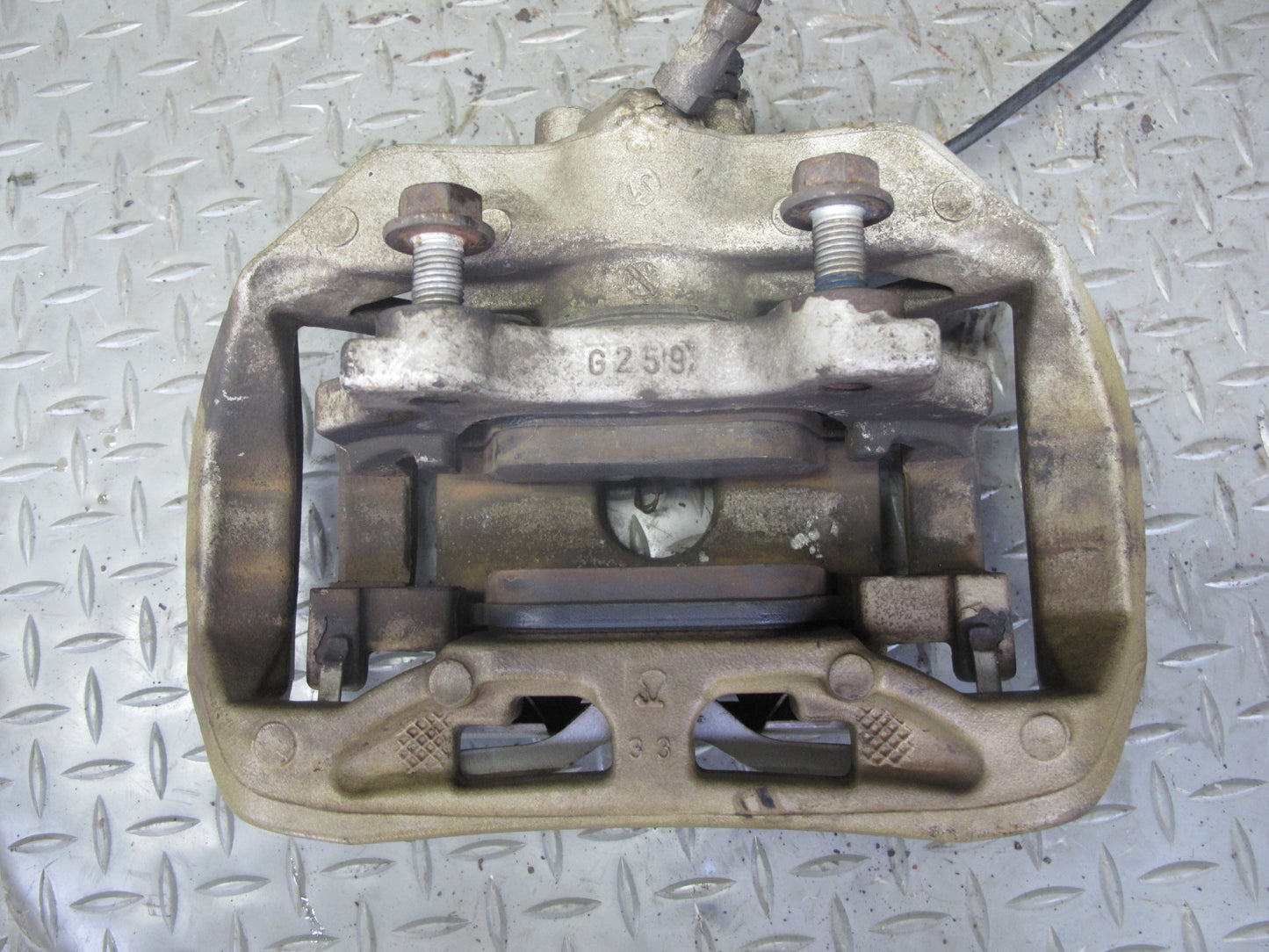 07-11 Mercedes W164 ML63 AMG Set of 2 Rear Brake Caliper OEM