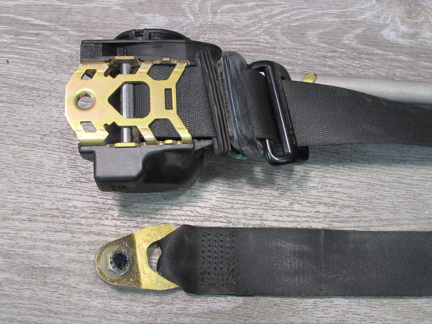 86-91 MERCEDES W126 560SEL FRONT & REAR LEFT RIGHT SIDE SEATBELT RETRACTOR SET OEM