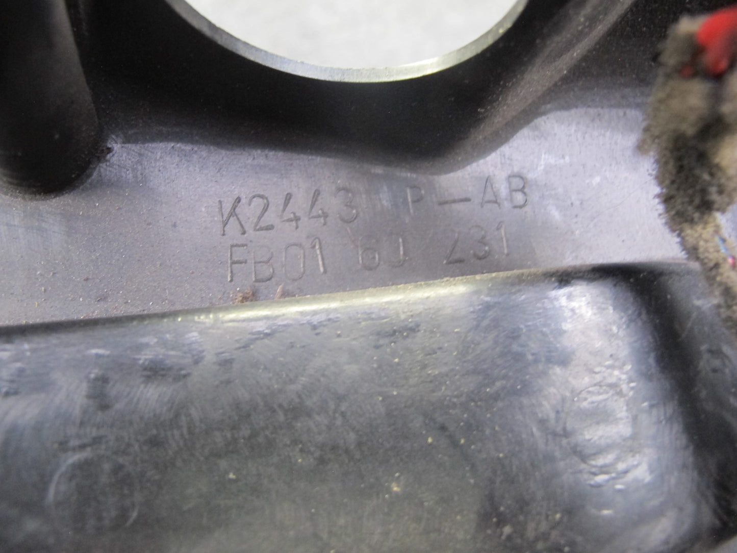 86-91 Mazda RX7 FC3S Upper & Lower Steering Column Trim Cover Panel OEM