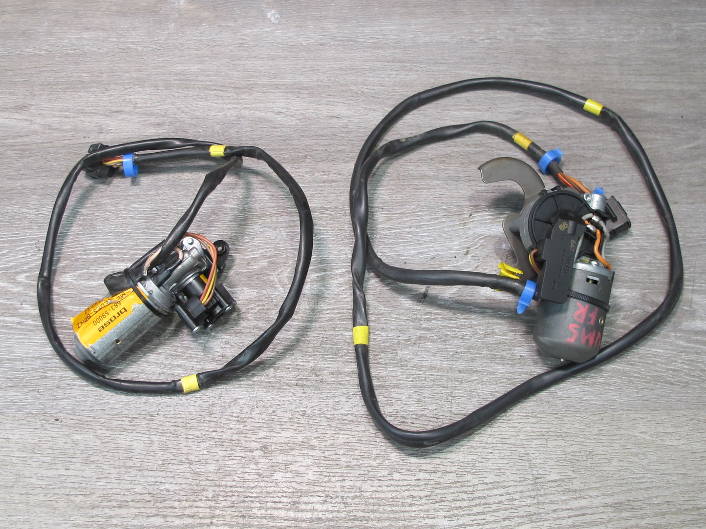 86-91 Mercedes W126 S-class Set of 2 Front Right Seat Adjust Motor OEM