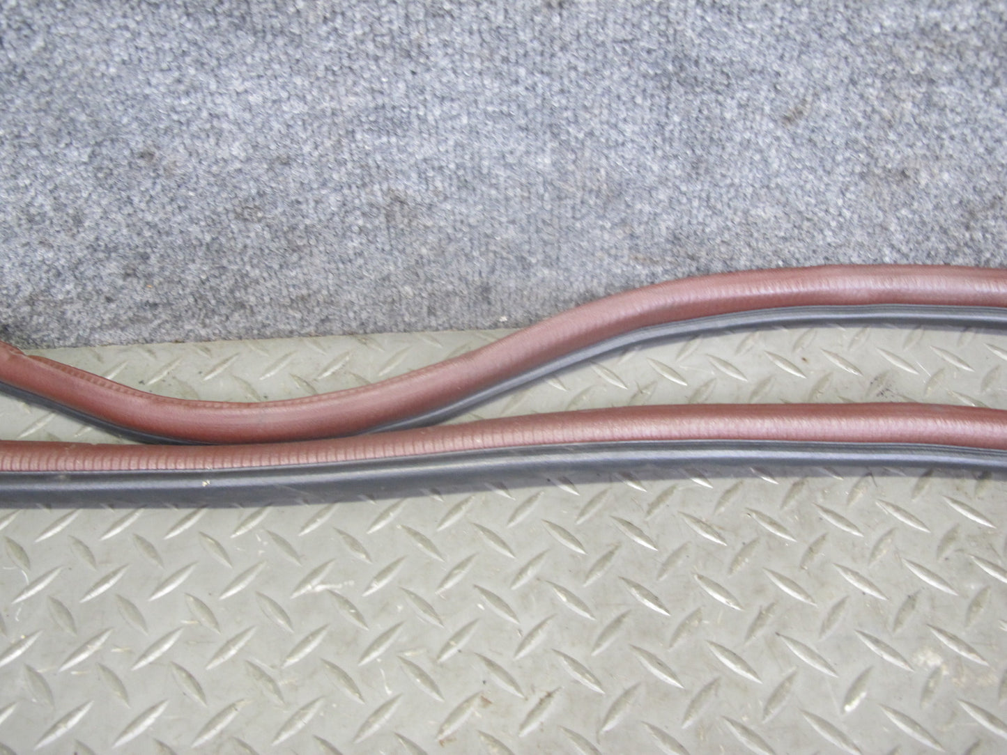 86-91 Mazda RX7 Coupe Set of 6 Left & Right Door Weatherstrip Rubber Seal OEM