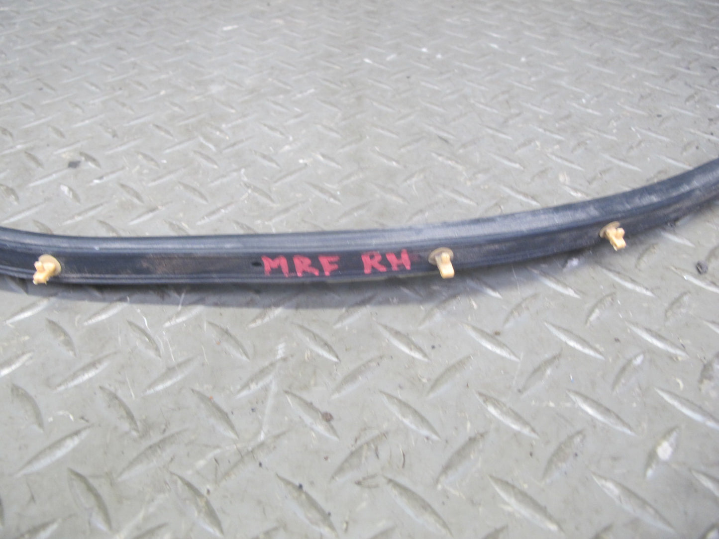 86-91 Mazda RX7 Coupe Set of 6 Left & Right Door Weatherstrip Rubber Seal OEM