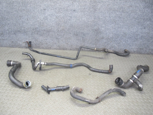 12-15 Mercedes W166 ML350 M276 Set of 6 Engine Radiator Coolant Hose Pipe OEM