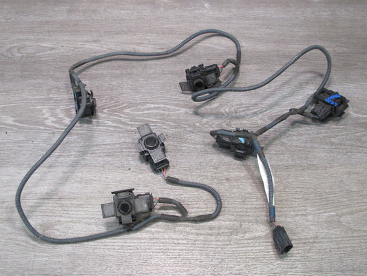2008 Lexus UVF46 LS600h LS460 Front Bumper PDC Parking Sensor Wiring Set OEM