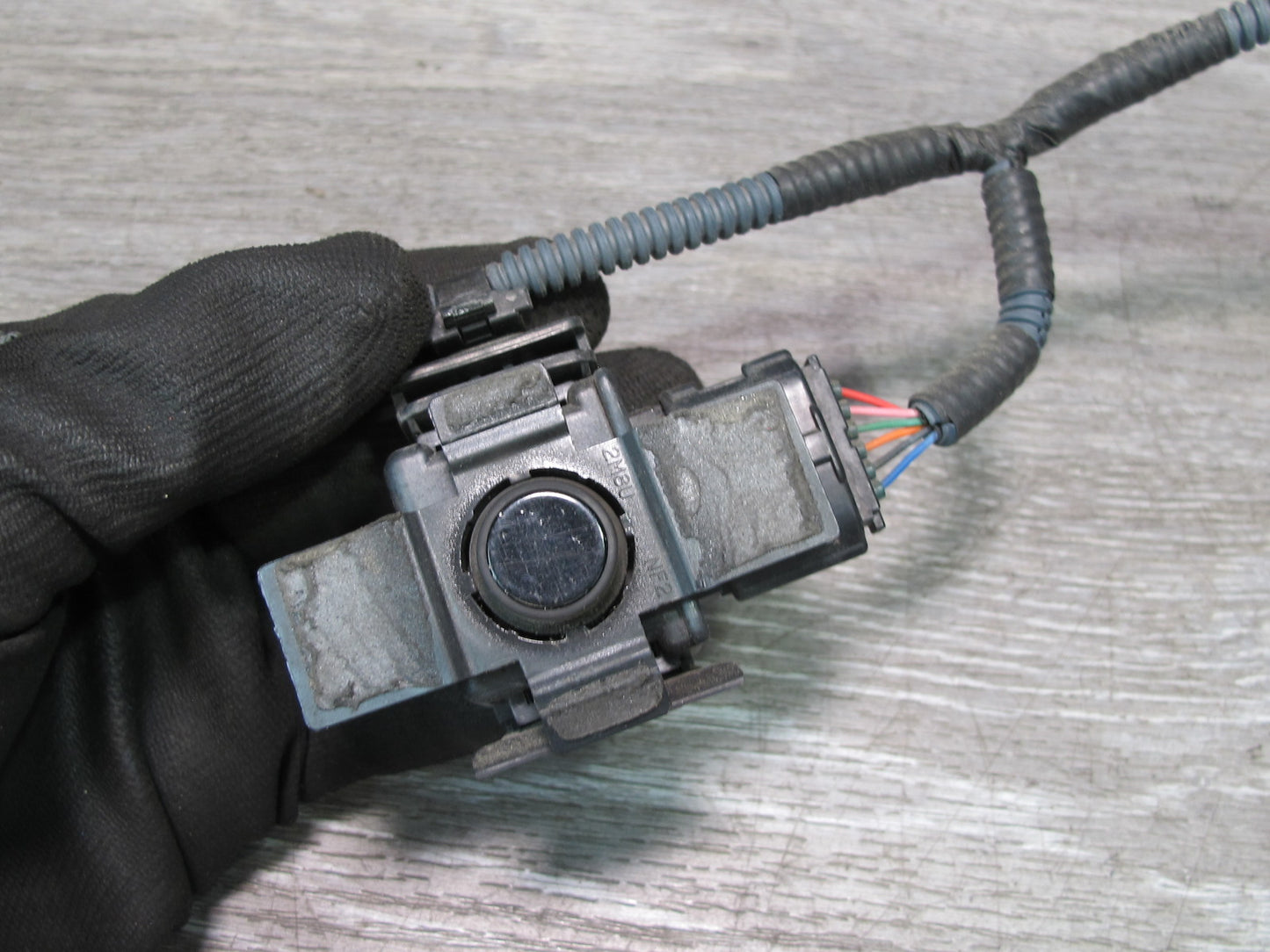 2008 Lexus UVF46 LS600h LS460 Front Bumper PDC Parking Sensor Wiring Set OEM