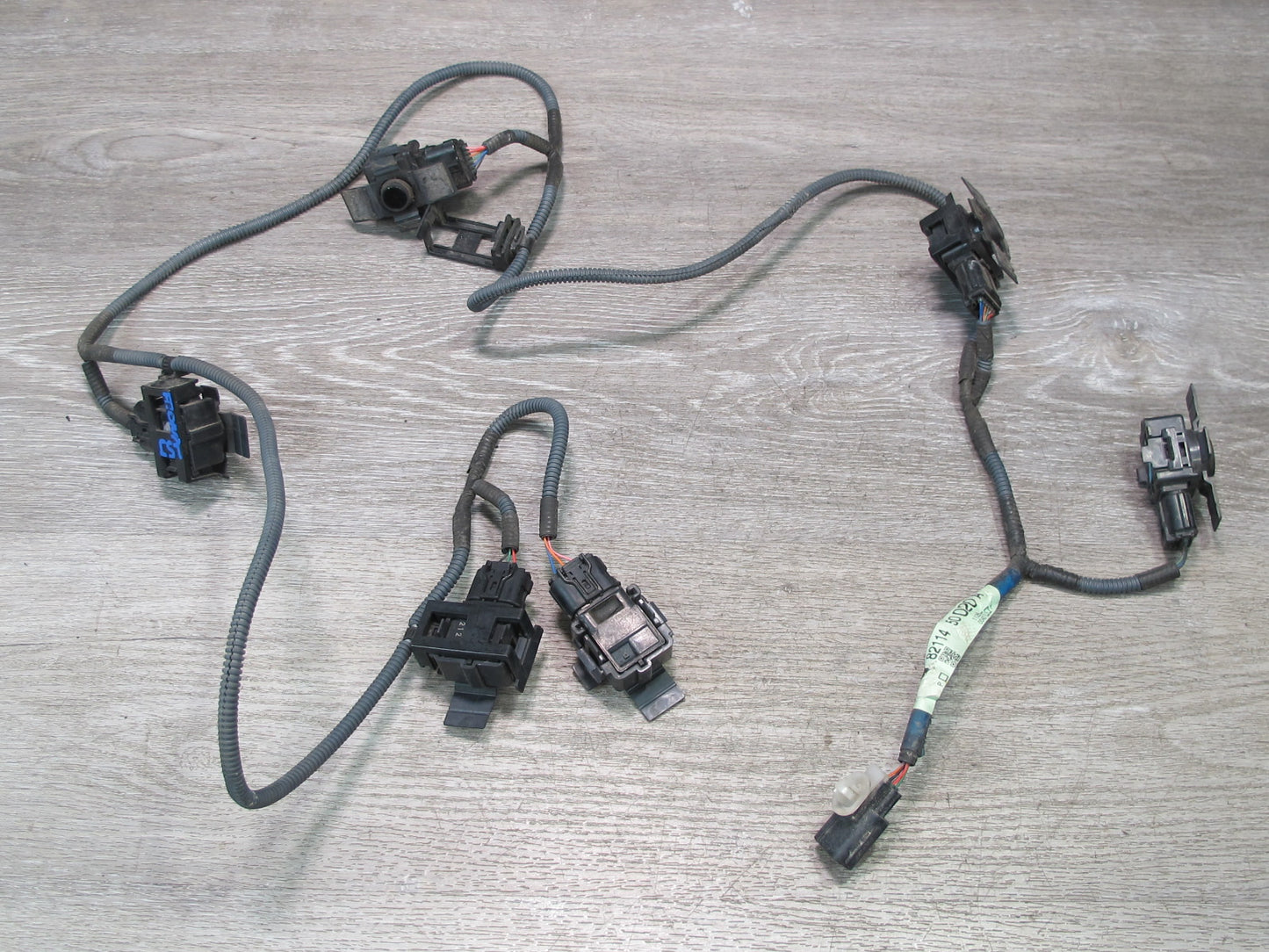 2008 Lexus UVF46 LS600h LS460 Front Bumper PDC Parking Sensor Wiring Set OEM