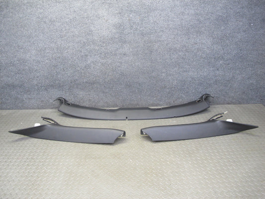 05-10 Chevrolet Corvette C6 Coupe Interior Headliner A Pillar Trim Panel Set OEM