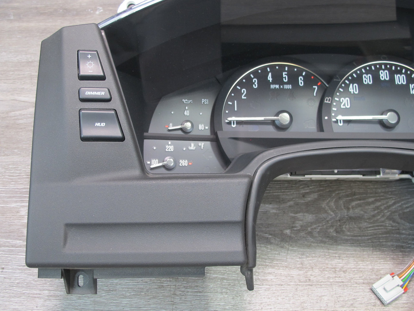 2006-2008 Cadillac XLR  Instrument Cluster Gauge Speedometer W/ Bezel & Switch