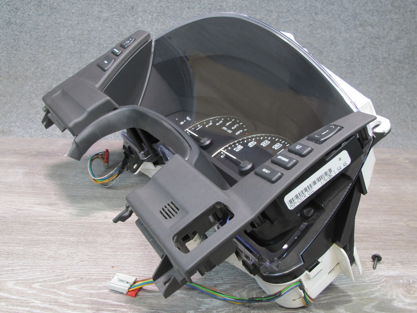 2006-2008 Cadillac XLR  Instrument Cluster Gauge Speedometer W/ Bezel & Switch