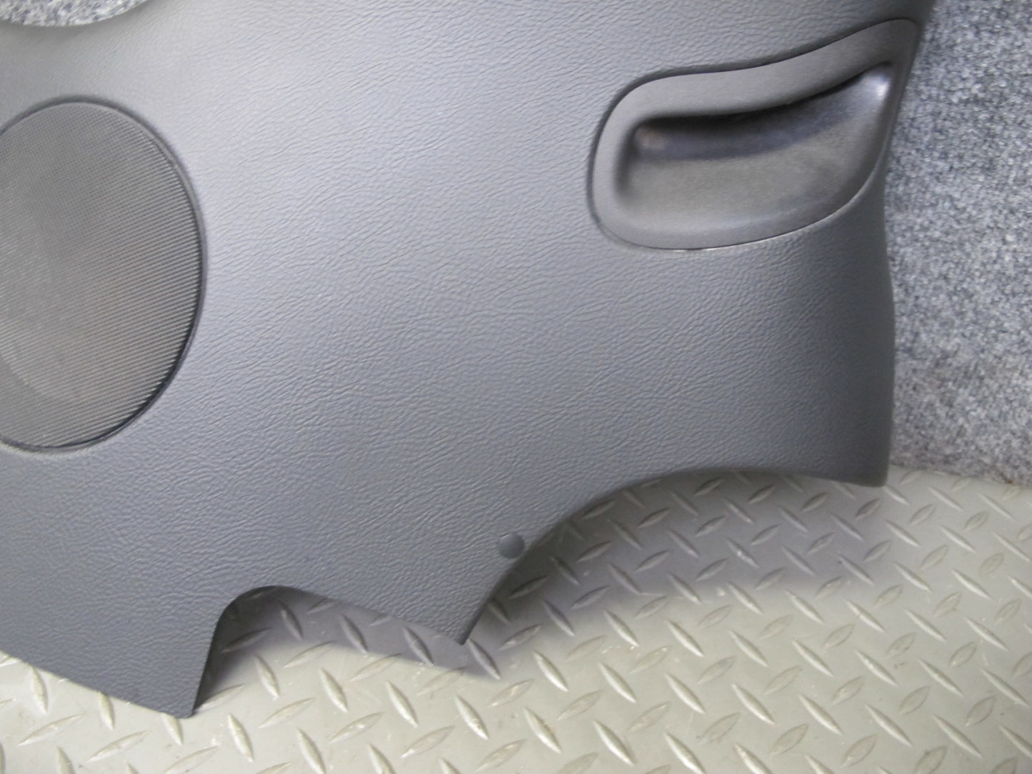 05-13 Chevrolet Corvette C6 Coupe Rear Quarter Speaker Trim Cover Panel Set OEM