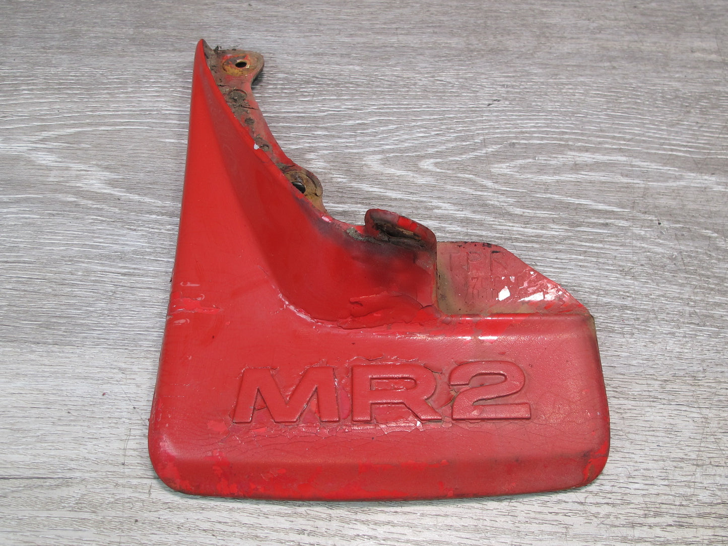 85-89 Toyota MR2 AW15 Set of 2 Rear Left & Right Splash MUD Flap Guard RED OEM