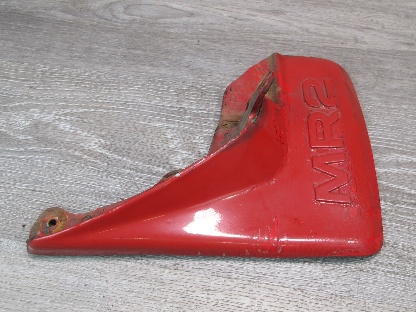 85-89 Toyota MR2 AW15 Set of 2 Rear Left & Right Splash MUD Flap Guard RED OEM