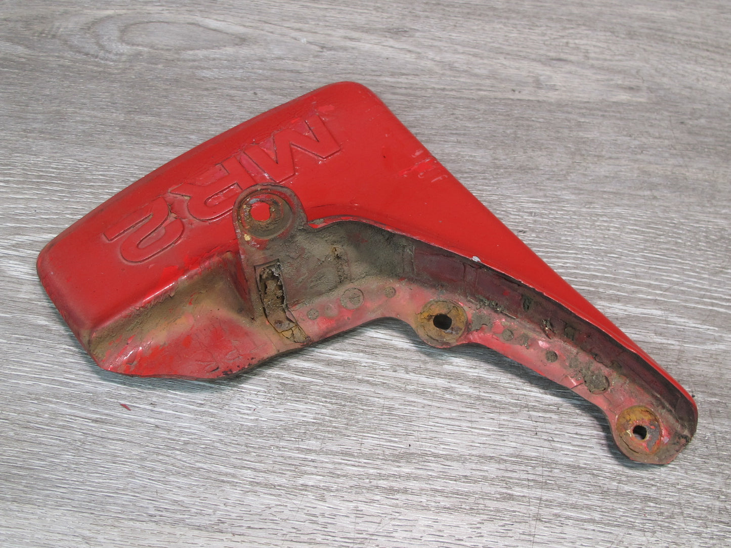 85-89 Toyota MR2 AW15 Set of 2 Rear Left & Right Splash MUD Flap Guard RED OEM