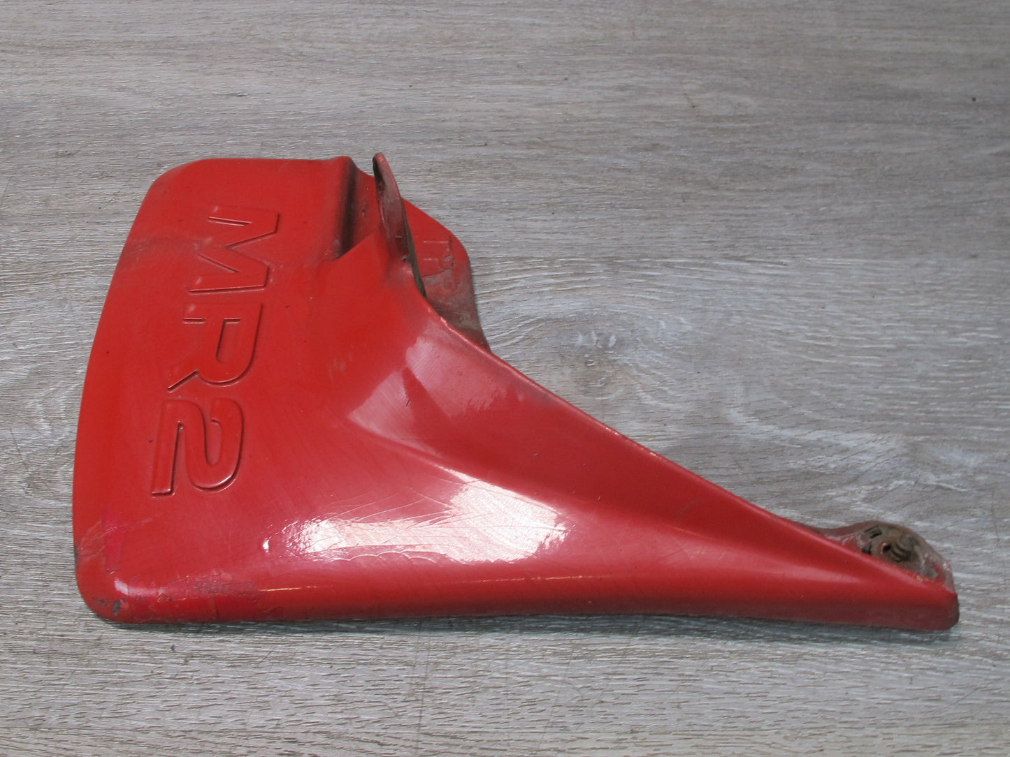 85-89 Toyota MR2 AW15 Set of 2 Rear Left & Right Splash MUD Flap Guard RED OEM