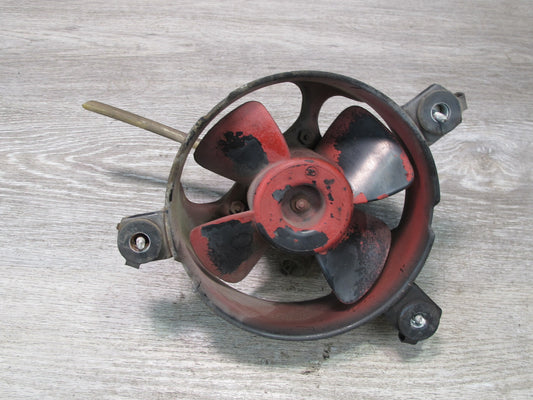 85-88 Toyota MR2 AW15 NA M/T Engine Bay Cooling Fan w Motor & Shroud Assy OEM