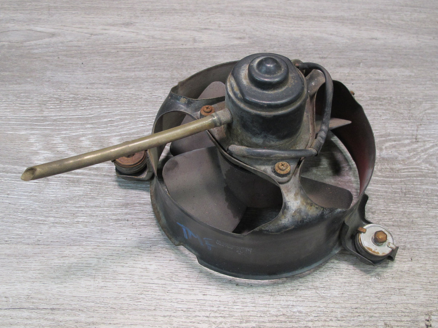 85-88 Toyota MR2 AW15 NA M/T Engine Bay Cooling Fan w Motor & Shroud Assy OEM