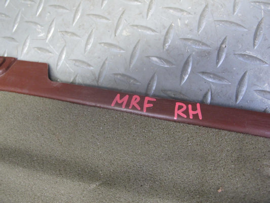 86-88 Mazda RX7 Rear Left & Right Interior Quarter B Pillar Trim Set RED OEM